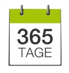 Kalenderblatt 365 Tage Kalenderblatt